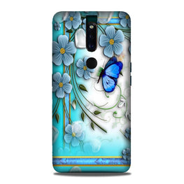 Blue Butterfly Case for Oppo F11 Pro
