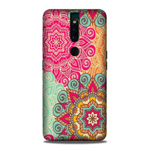Rangoli art2 Mobile Back Case for Oppo F11 Pro (Design - 29)