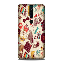 Vintage Mobile Back Case for Oppo F11 Pro (Design - 35)