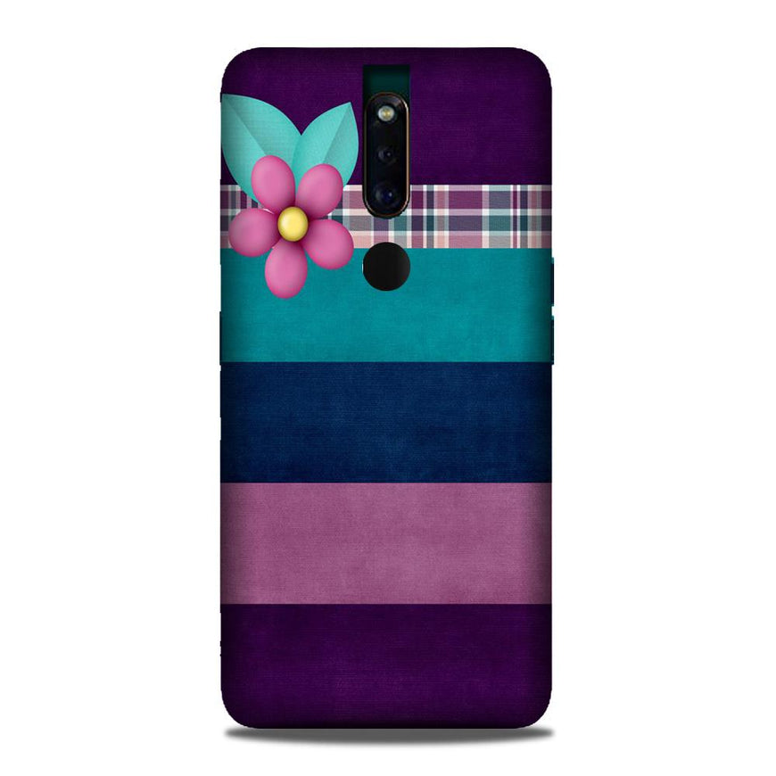 Purple Blue Case for Oppo F11 Pro