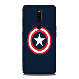 Captain America Case for Oppo F11 Pro