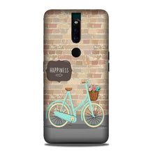 Happiness Mobile Back Case for Oppo F11 Pro (Design - 53)