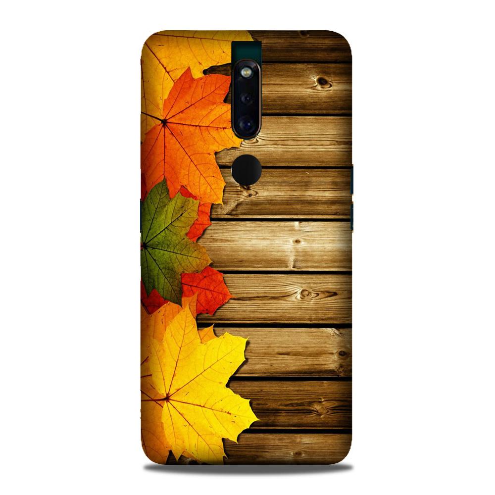 Wooden look3 Case for Oppo F11 Pro