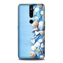 Sea Shells2 Mobile Back Case for Oppo F11 Pro (Design - 64)