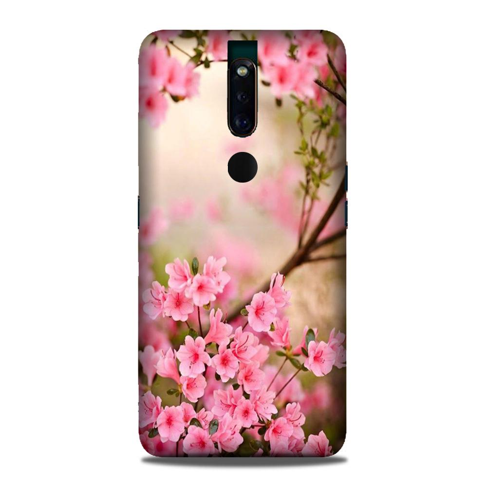 Pink flowers Case for Oppo F11 Pro