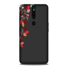 Grey Background Mobile Back Case for Oppo F11 Pro (Design - 71)