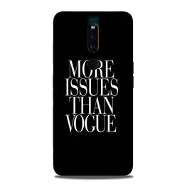 More Issues than Vague Case for Oppo F11 Pro