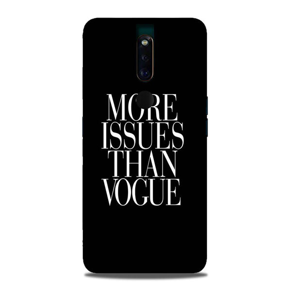 More Issues than Vague Case for Oppo F11 Pro