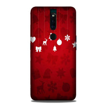 Christmas Mobile Back Case for Oppo F11 Pro (Design - 78)