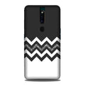 Black white Pattern2Case for Oppo F11 Pro