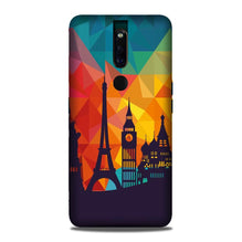 Eiffel Tower2 Mobile Back Case for Oppo F11 Pro (Design - 91)