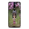 Cute Girl Case for Oppo F11 Pro