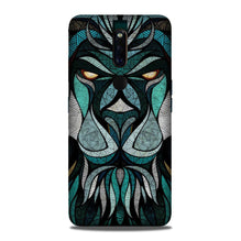 Lion Mobile Back Case for Oppo F11 Pro (Design - 97)