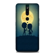 Love Couple Mobile Back Case for Oppo F11 Pro  (Design - 109)
