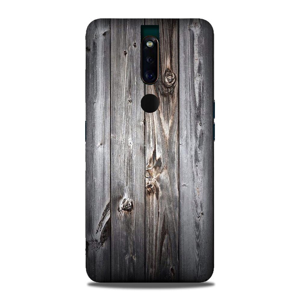 Wooden Look Case for Oppo F11 Pro(Design - 114)