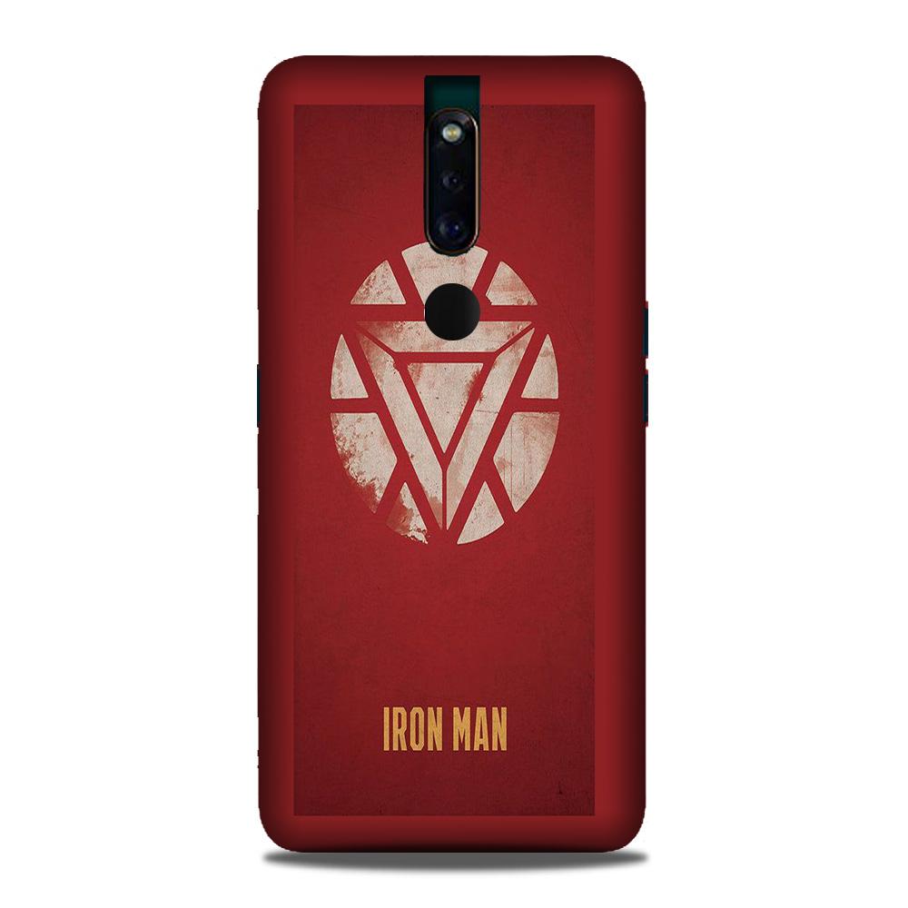 Iron Man Superhero Case for Oppo F11 Pro  (Design - 115)
