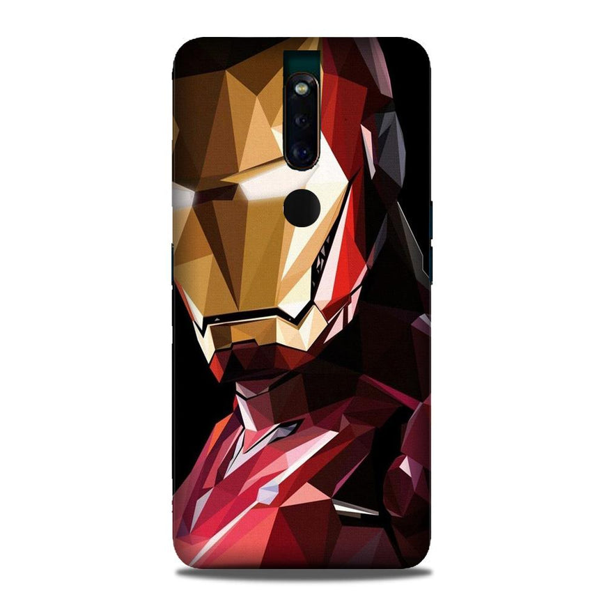 Iron Man Superhero Case for Oppo F11 Pro  (Design - 122)