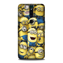 Minions Mobile Back Case for Oppo F11 Pro  (Design - 127)