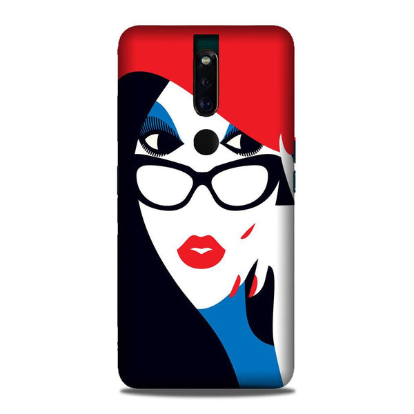 Girlish Case for Oppo F11 Pro  (Design - 131)
