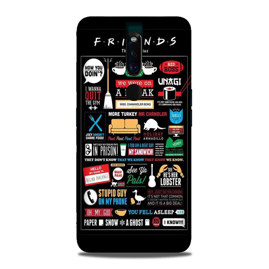 Friends Case for Oppo F11 Pro  (Design - 145)