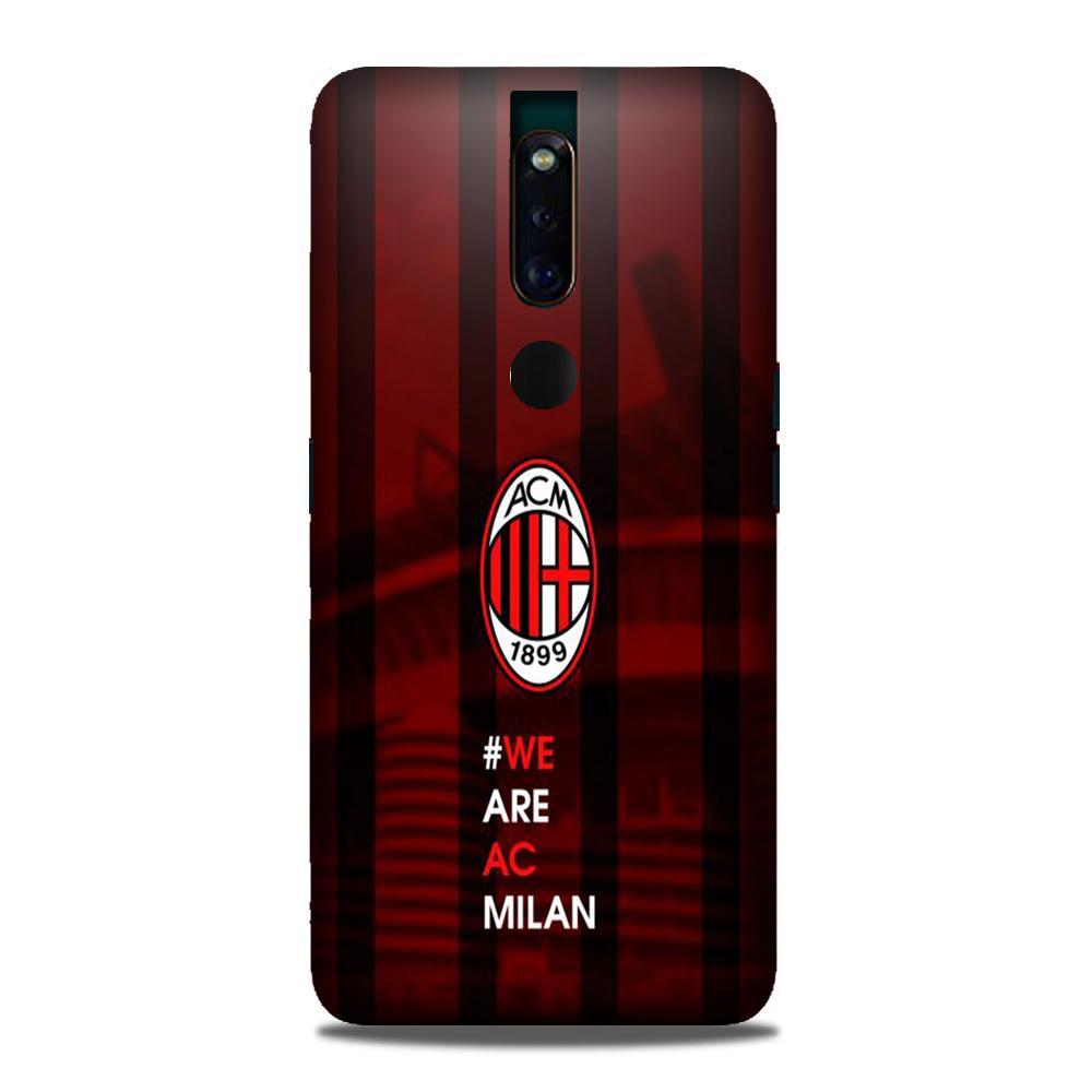 AC Milan Case for Oppo F11 Pro(Design - 155)