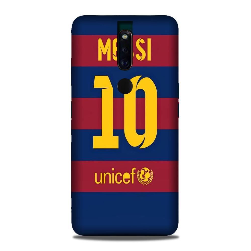 Messi Case for Oppo F11 Pro  (Design - 172)