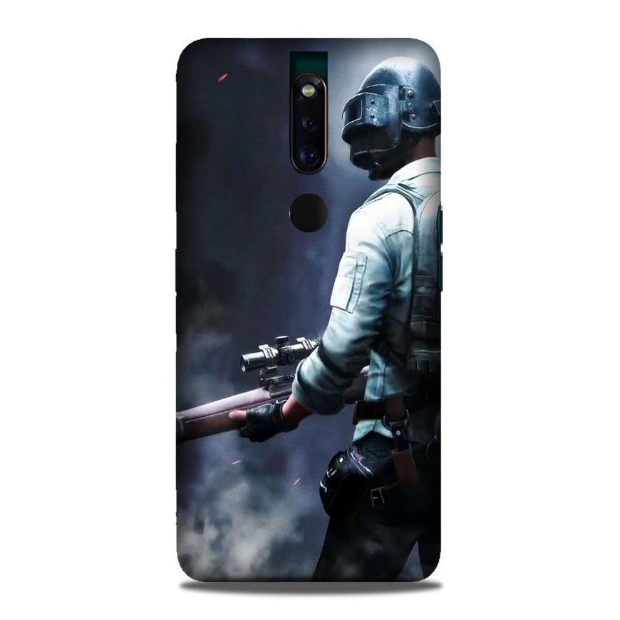 Pubg Case for Oppo F11 Pro  (Design - 179)