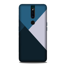 Blue Shades Mobile Back Case for Oppo F11 Pro (Design - 188)