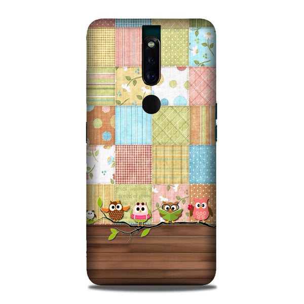 Owls Case for Oppo F11 Pro (Design - 202)