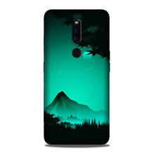 Moon Mountain Mobile Back Case for Oppo F11 Pro (Design - 204)