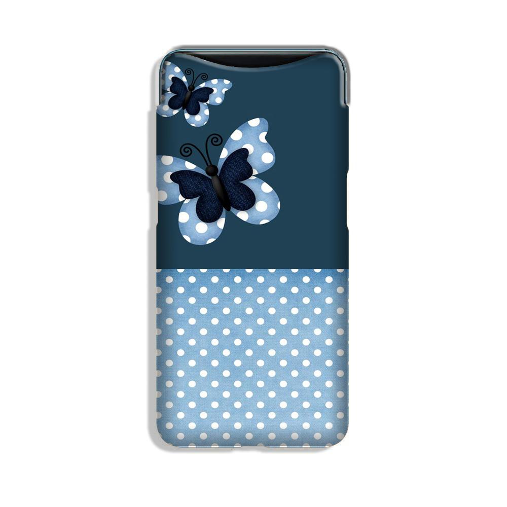 White dots Butterfly Case for Oppo Find X