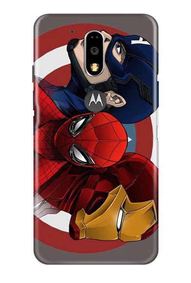 Superhero Mobile Back Case for Moto G4 Plus (Design - 311)