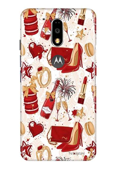 Girlish Mobile Back Case for Moto G4 Plus (Design - 312)
