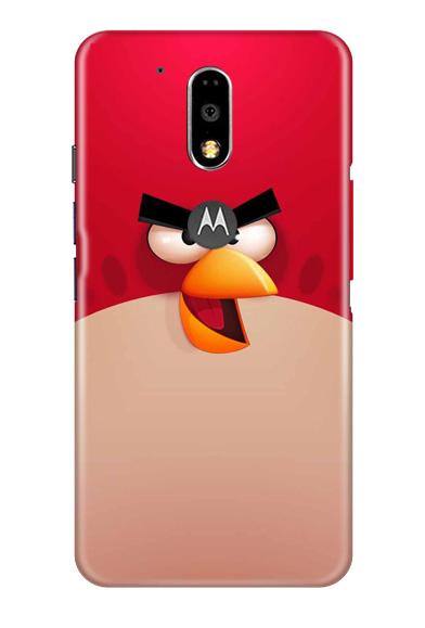 Angry Bird Red Mobile Back Case for Moto G4 Plus (Design - 325)