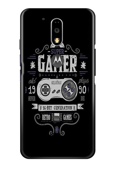 Gamer Mobile Back Case for Moto G4 Plus (Design - 330)