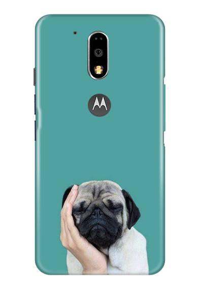 Puppy Mobile Back Case for Moto G4 Plus (Design - 333)