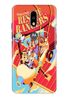 Rescue Rangers Mobile Back Case for Moto G4 Plus (Design - 341)