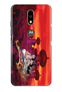 Aladdin Mobile Back Case for Moto G4 Plus (Design - 345)