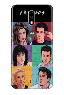 Friends Mobile Back Case for Moto G4 Plus (Design - 357)