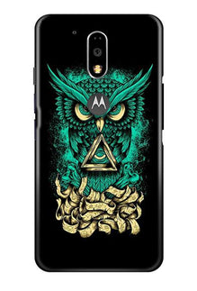 Owl Mobile Back Case for Moto G4 Plus (Design - 358)