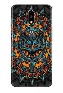 Owl Mobile Back Case for Moto G4 Plus (Design - 360)