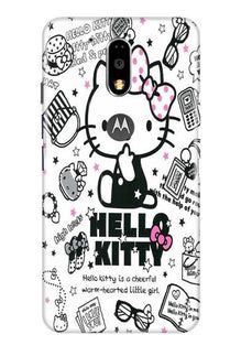 Hello Kitty Mobile Back Case for Moto G4 Plus (Design - 361)