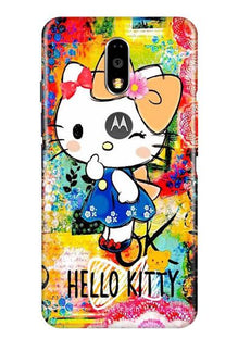 Hello Kitty Mobile Back Case for Moto G4 Plus (Design - 362)