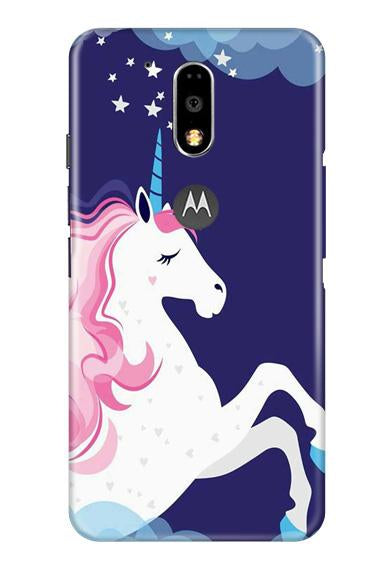 Unicorn Mobile Back Case for Moto G4 Plus (Design - 365)