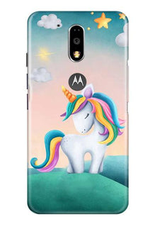 Unicorn Mobile Back Case for Moto G4 Plus (Design - 366)