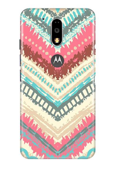 Pattern Mobile Back Case for Moto G4 Plus (Design - 368)