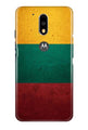 Color Pattern Mobile Back Case for Moto G4 Plus (Design - 374)