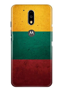 Color Pattern Mobile Back Case for Moto G4 Plus (Design - 374)