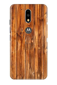 Wooden Texture Mobile Back Case for Moto G4 Plus (Design - 376)