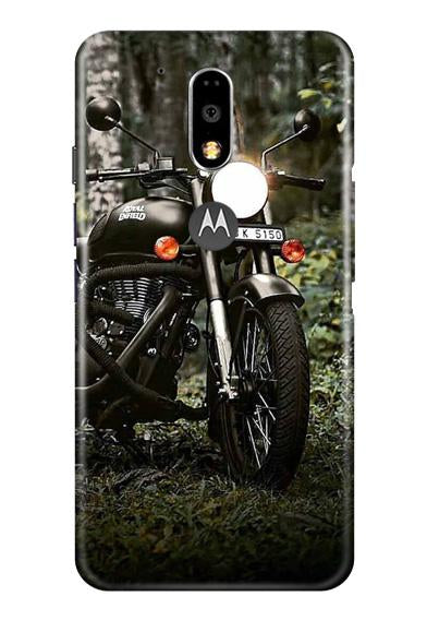 Royal Enfield Mobile Back Case for Moto G4 Plus (Design - 384)